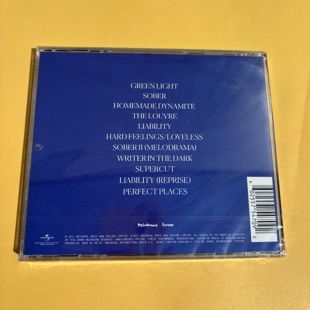 CD '멜로드라마' 로드 팝 전자 음악 디스크 수집가용 - Audio Music Edit 리뷰 및 가격