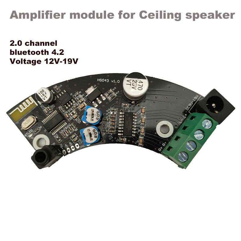 블루투스 증폭기 보드 천장 스피커 오디오 2X40W 벽 - Audio Music Background Free 리뷰 및 가격