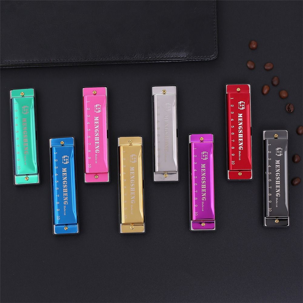C 키 휴대용 하모니카 10홀 금속 재질 박스형 마우스 - Harmonica 10 Hole 리뷰 및 가격