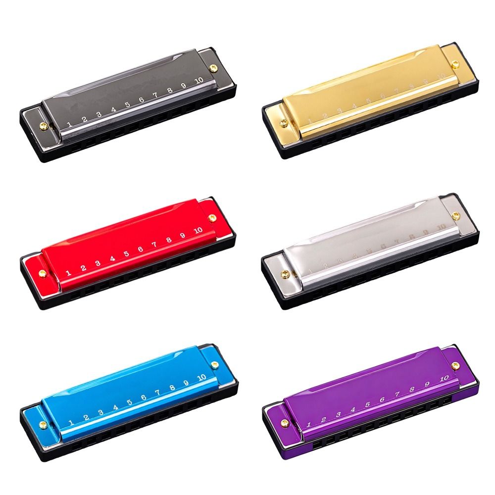 C 키 휴대용 하모니카 10홀 금속 재질 박스형 마우스 - Harmonica 10 Hole 리뷰 및 가격