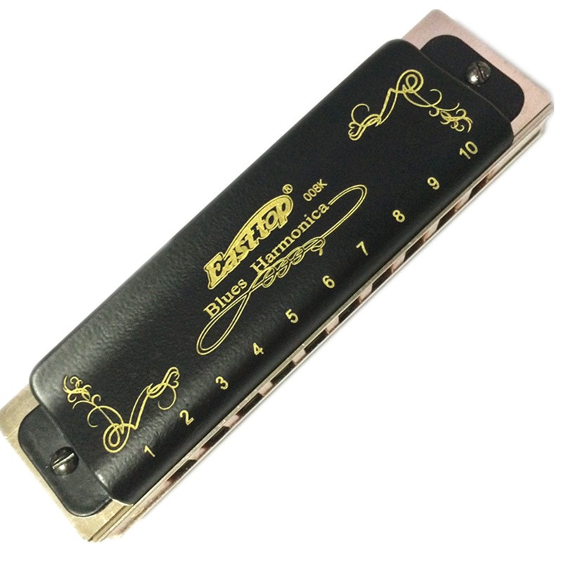 인기 판매 하모니카 T008K 10홀 다이아토닉 블루스 - Harmonica 10 Hole 리뷰 및 가격