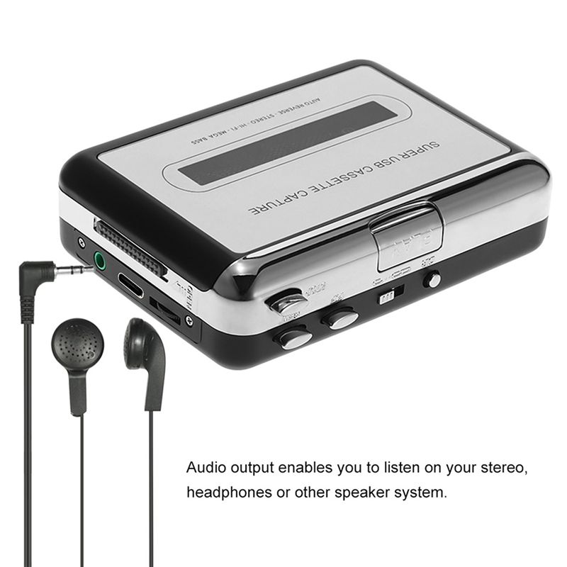 M52K-USB 카세트테이프 플레이어 MP3 변환기,  - Audio Music File 리뷰 및 가격
