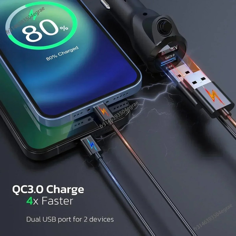 차량용 무선 오디오 어댑터, 일상 통근용 QC3.0 A - Audio Music File 리뷰 및 가격